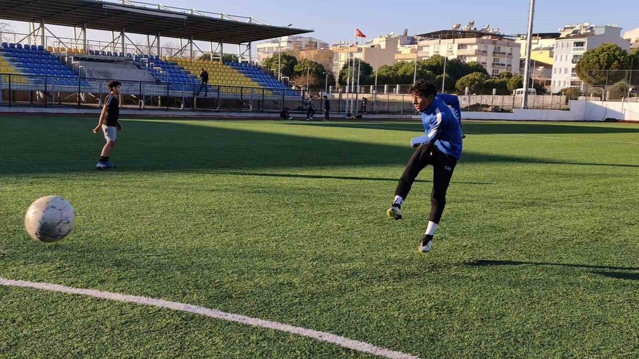 Germencik'te futbol kurslarına yoğun ilgi