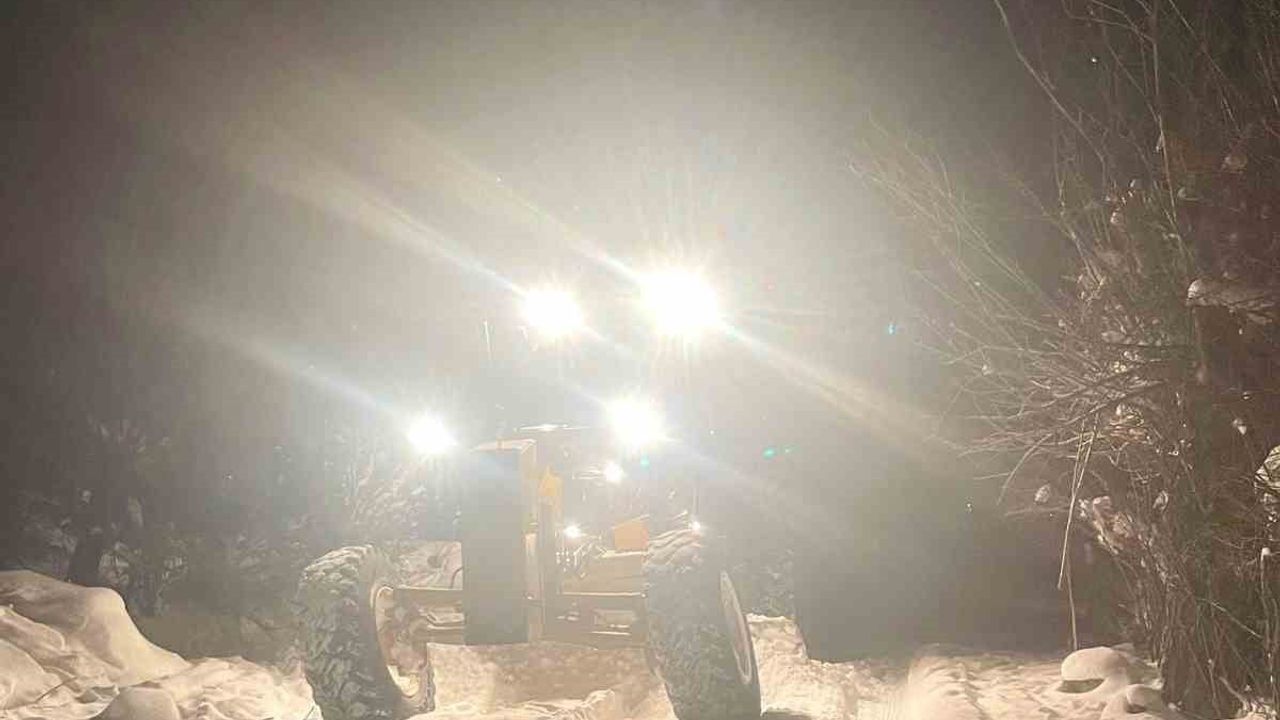 Giresun'da 39 köy yolu kar nedeniyle ulaşıma kapandı