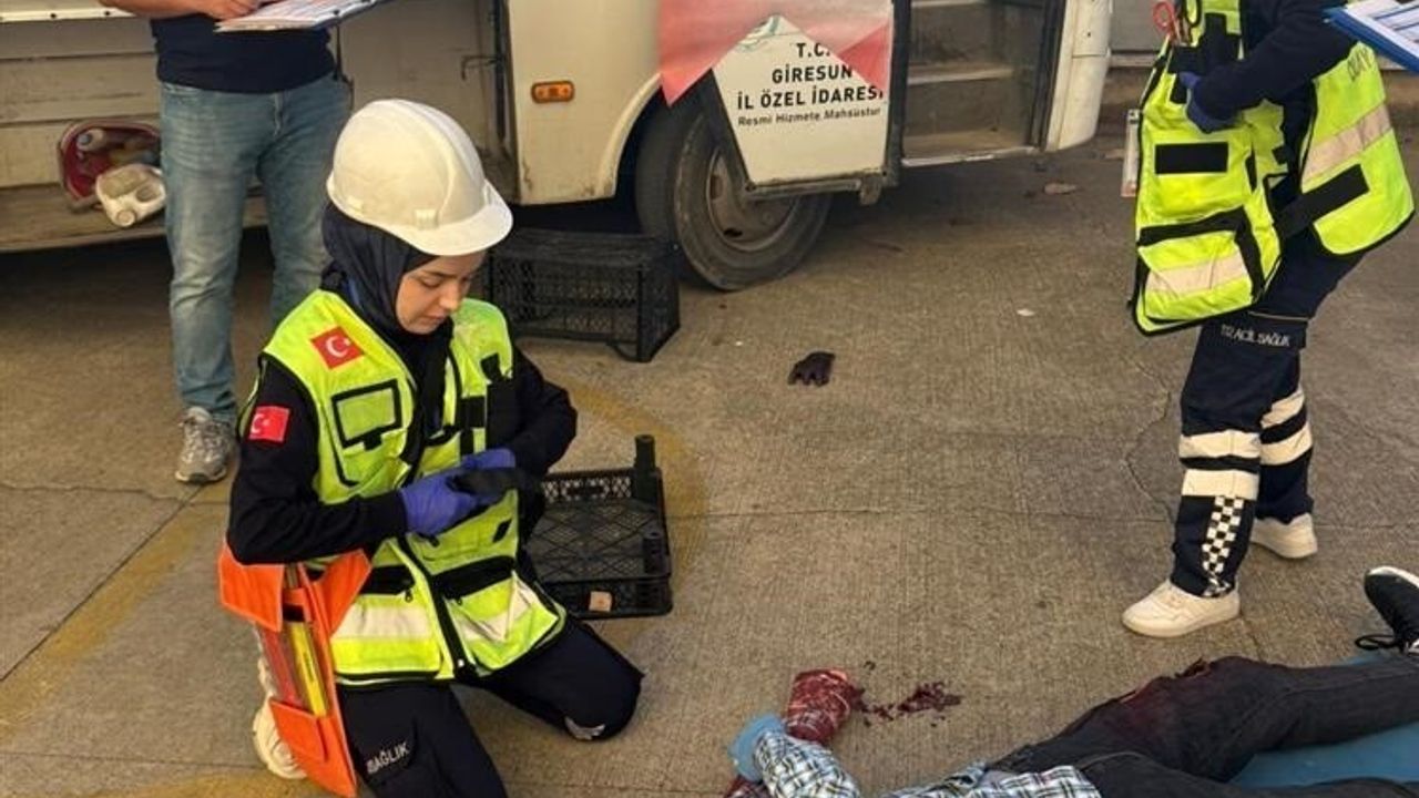 Giresun'da 'Eğitim Ölçme ve Değerlendirme Yarışması' ile hayat kurtarma mücadelesi