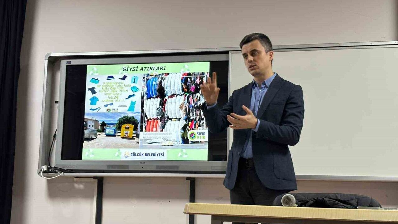 Gölcük’te Lise Öğrencilerine "Sıfır Atık" Semineri