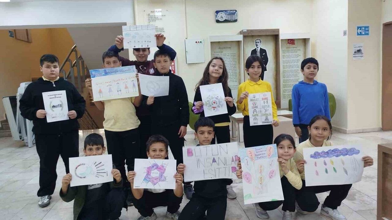 Gölpazarı'nda öğrenciler için Dünya İnsan Hakları Günü etkinliği