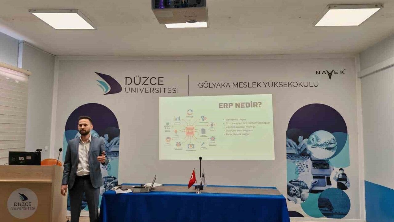 Gölyaka MYO'da ERP ve Kariyer Buluşması