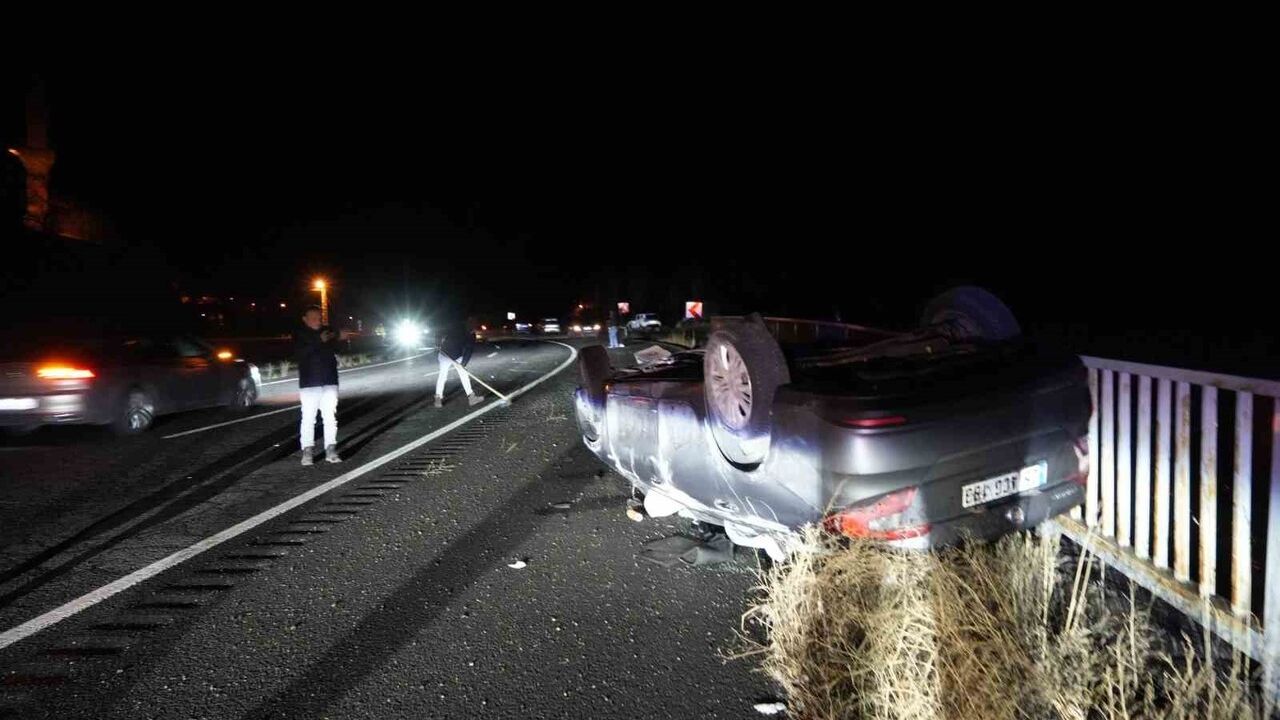 Gümüşhane'de Otomobil Takla Attı: 5 Yaralı