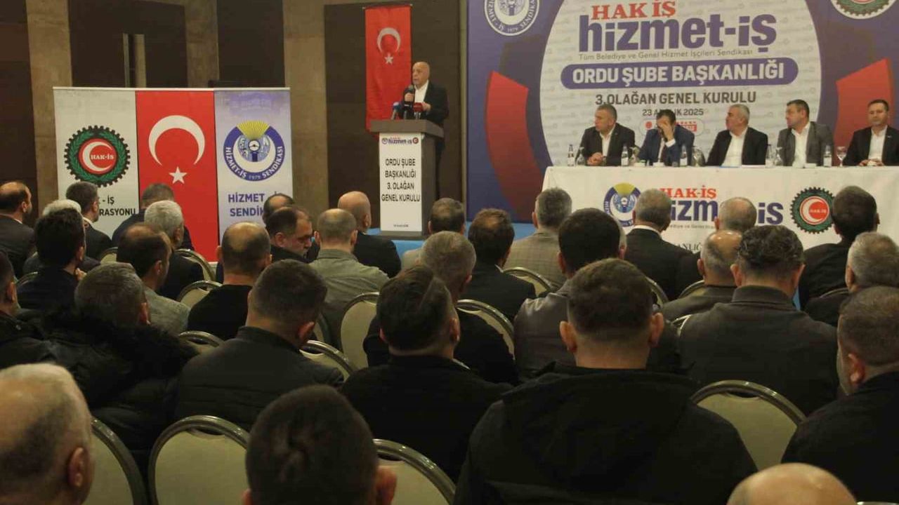 HAK-İŞ Başkanı Arslan: Terörsüz Türkiye sürecinde yeni fırsatlar