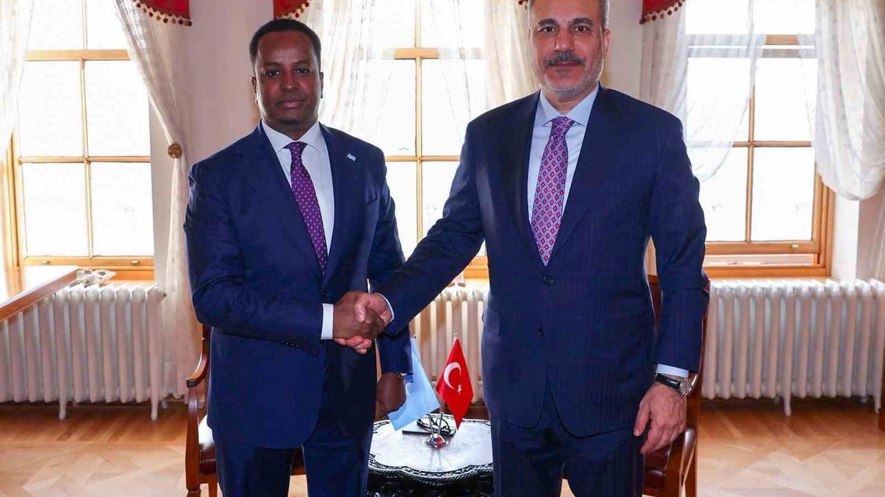 Hakan Fidan, Somalili Mevkidaşı Abdisalam Abdi Ali ile İstanbul'da Görüştü