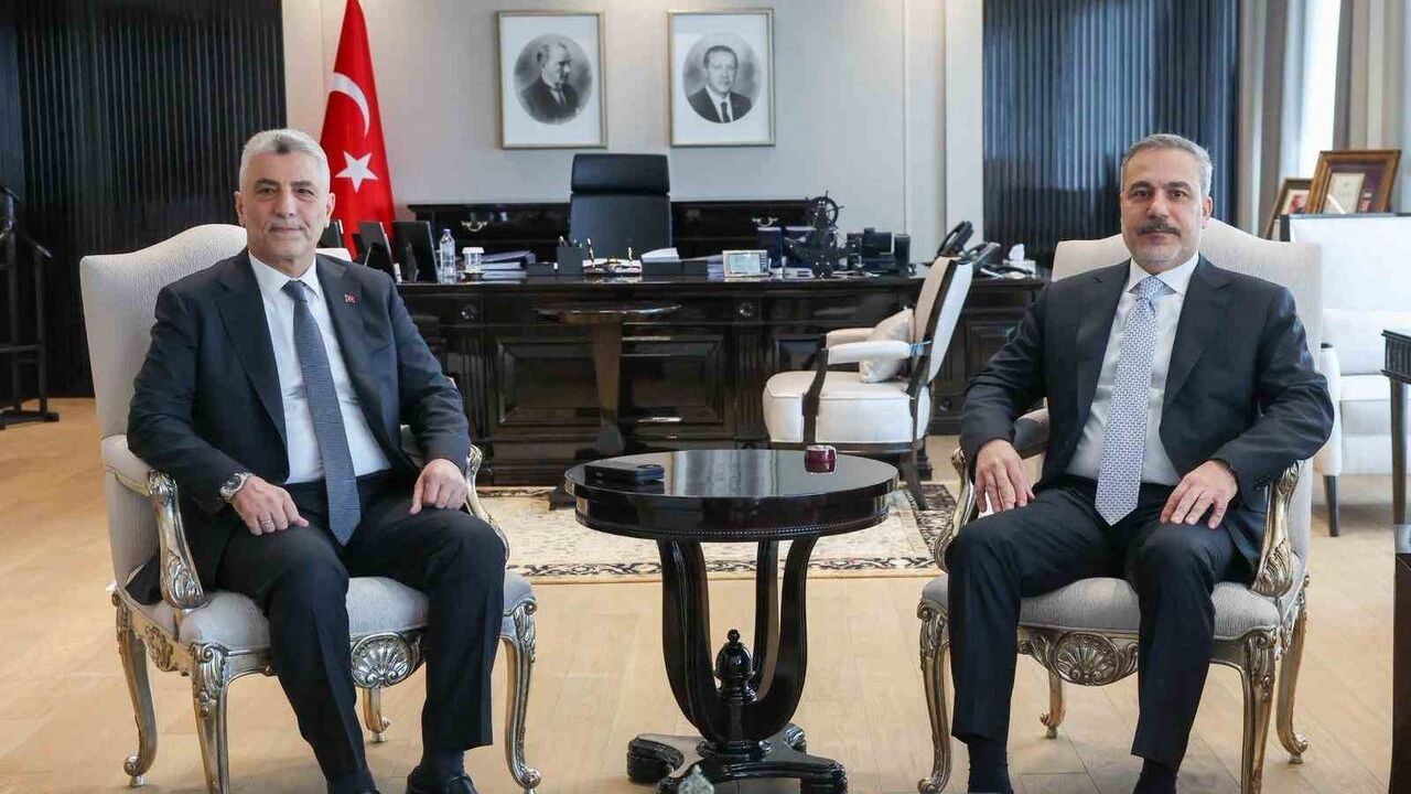 Hakan Fidan ve Ömer Bolat bir araya geldi