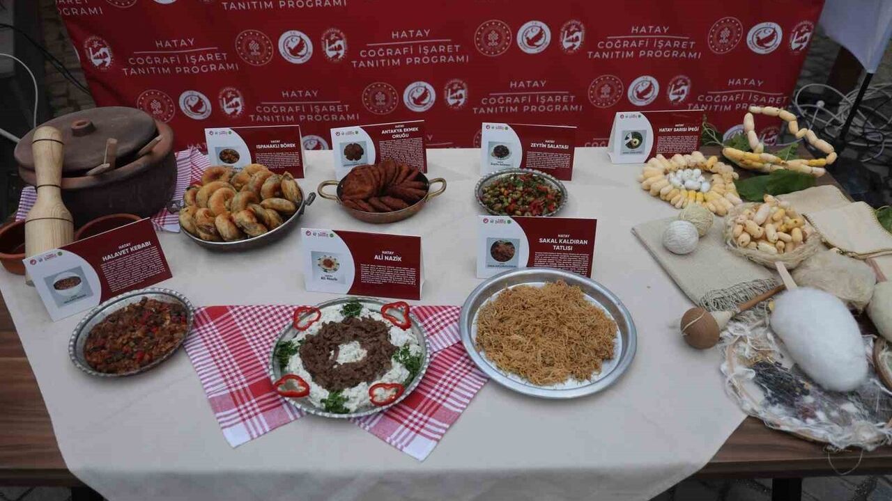 Hatay'da 7 Yöresel Ürün Türk Patent Enstitüsü tarafından coğrafi işaretle tescillendi