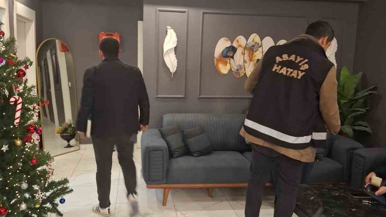 Hatay'da masaj ve spa salonlarına denetim: 4 adres mühürlendi