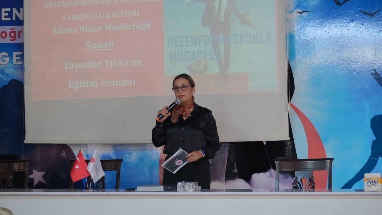 Hatay İskenderun'da Öğrencilere Dezenformasyon Farkındalık Eğitimi