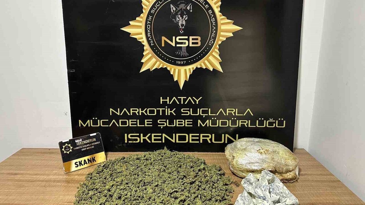 Hatay İskenderun’da uyuşturucu operasyonu: 2 kişi tutuklandı