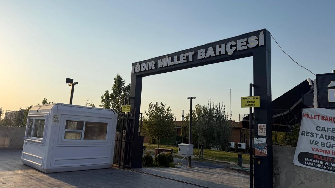 Iğdır Millet Bahçesi tanıtım filminde kıraathane ve mescit görüntülenmedi