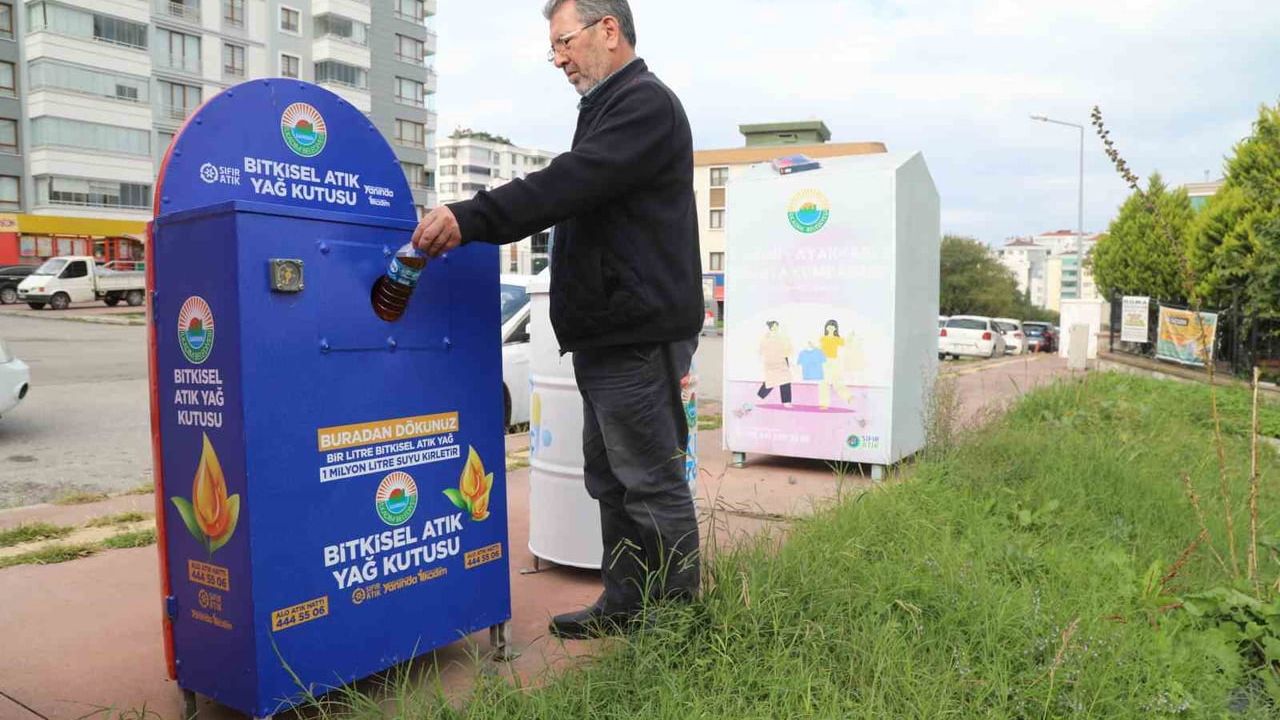 İlkadım'dan temiz miras: 204 bin kilogram atık toplandı