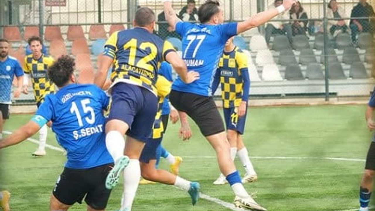 İmren Alaçatıspor, Güzelbahçe FSK'ye 2-0 yenildi