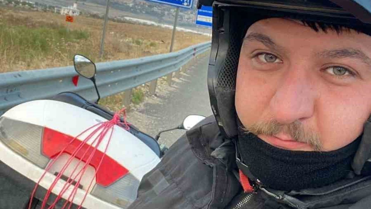 İnat uğruna 125 cc ile Sivas'tan Adana'ya: Yaklaşık bin 200 km'lik motosiklet yolculuğu