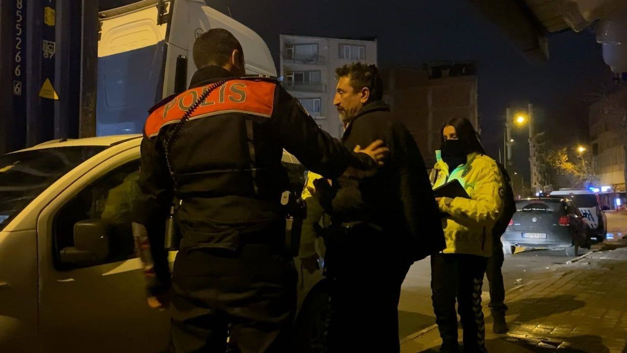 İnegöl'de alkollü tır sürücüsüne ceza: 1.61 promil bulundu