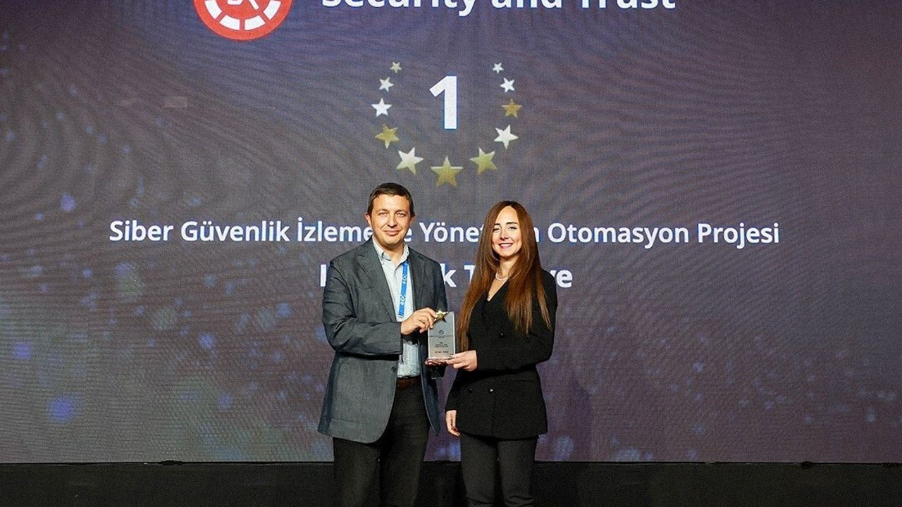 ING Türkiye, IDC Türkiye Future Enterprise Awards 2025'te 'Security and Trust' kategorisinde birinci oldu