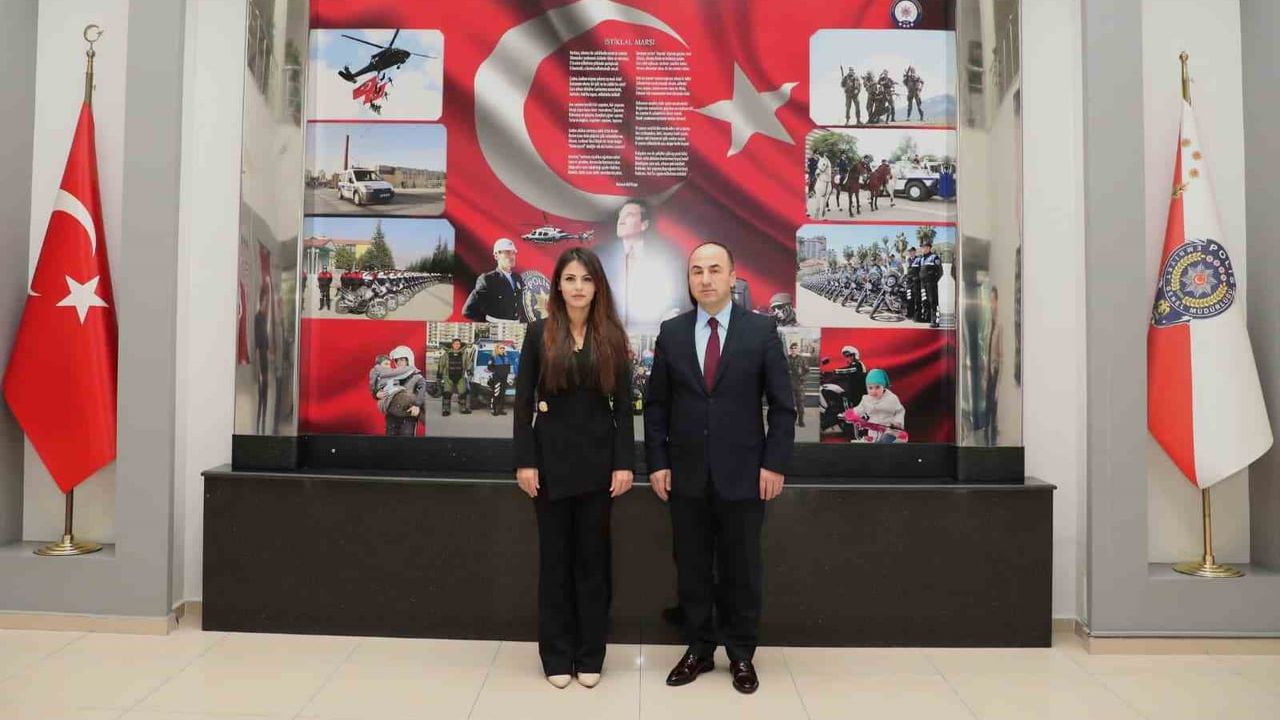 İnönü Cumhuriyet Savcısı Nuray Dağdeviren'den Eskişehir İl Emniyet Müdürü Tolga Yılmaz'a Ziyaret