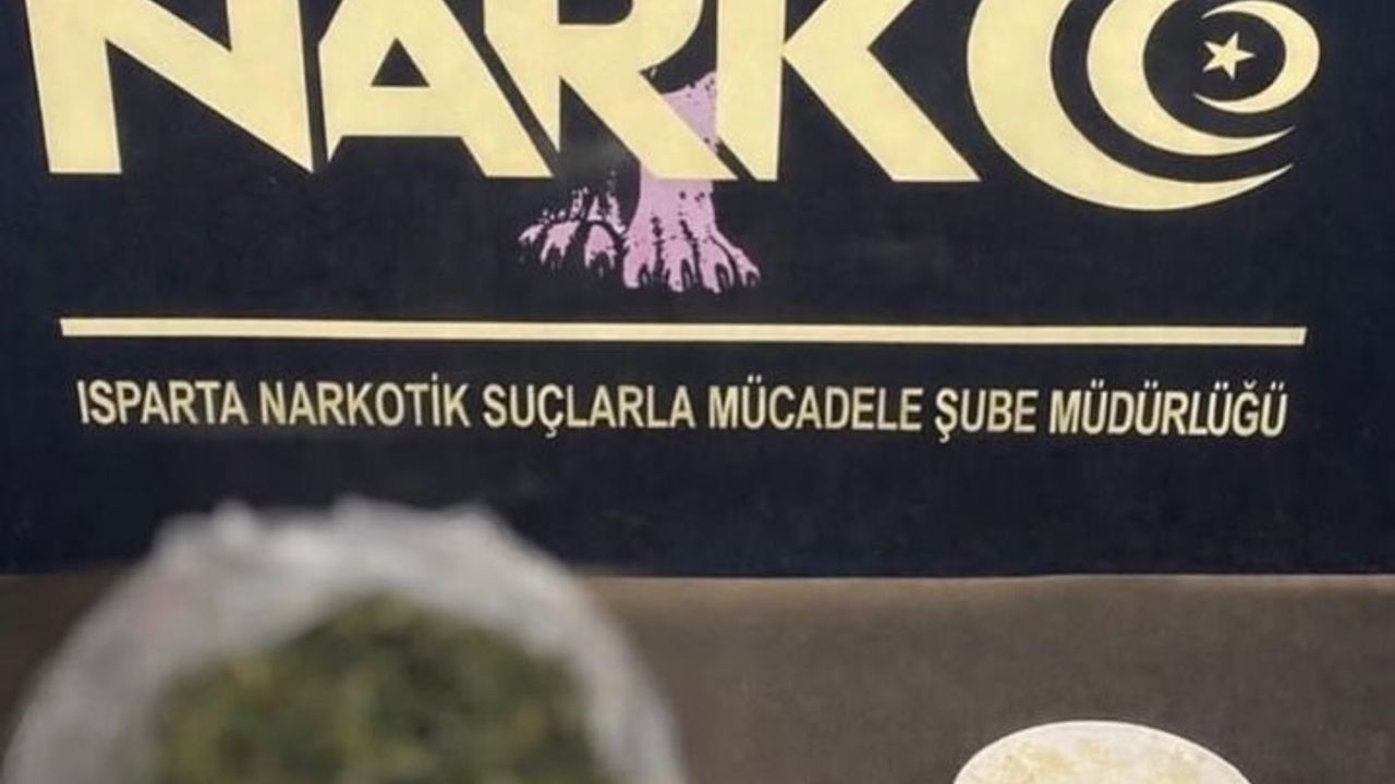 Isparta Şarkikaraağaç’ta uyuşturucu operasyonu: 2 gözaltı