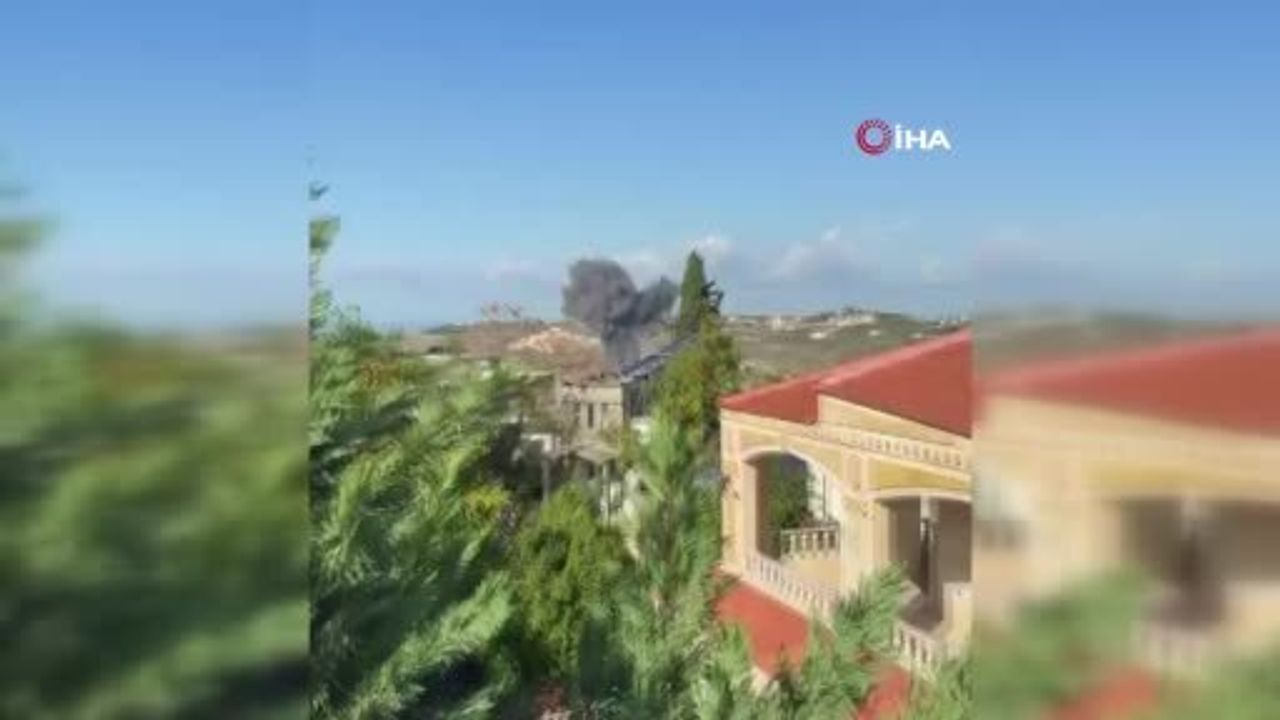 İsrail’den Lübnan’a son 4 günde ikinci saldırı