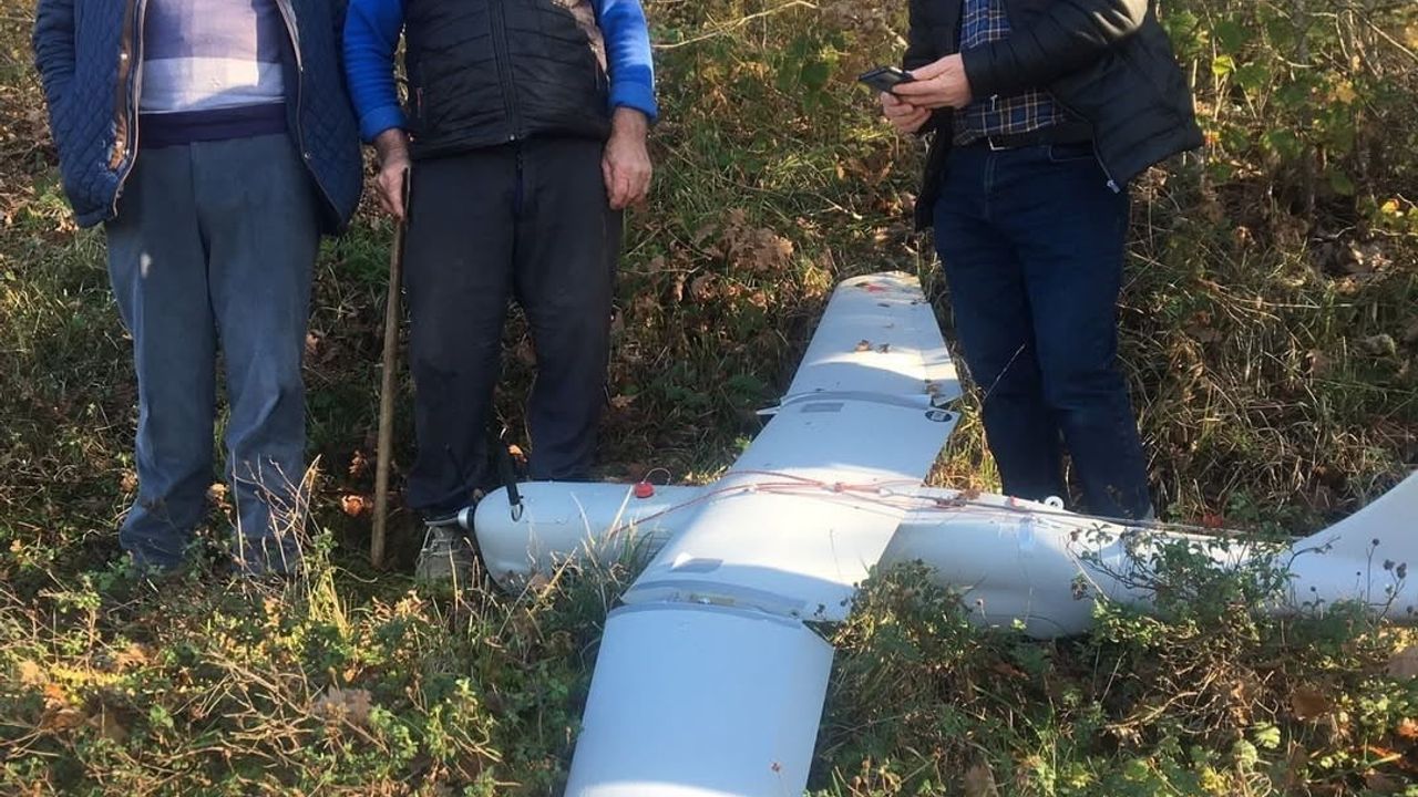 İzmit'te İHA düştü