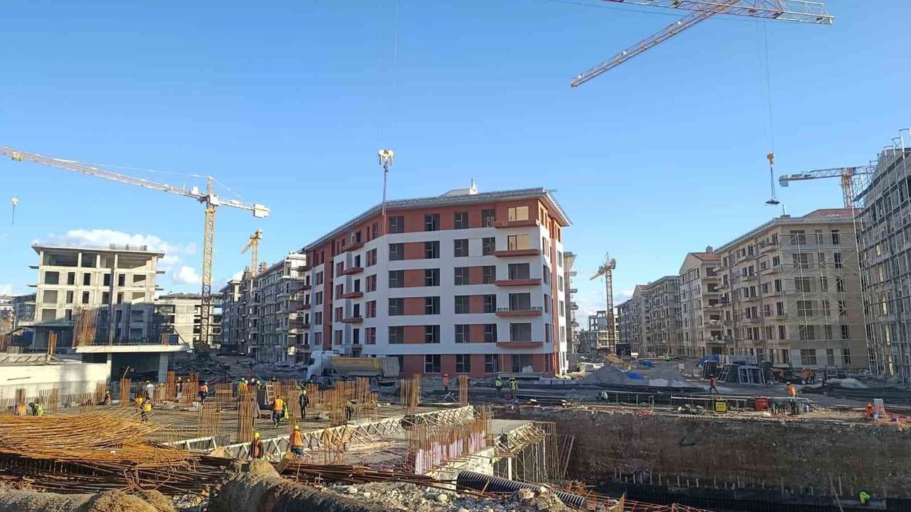 Kahramanmaraş'ta deprem konutlarında son aşama