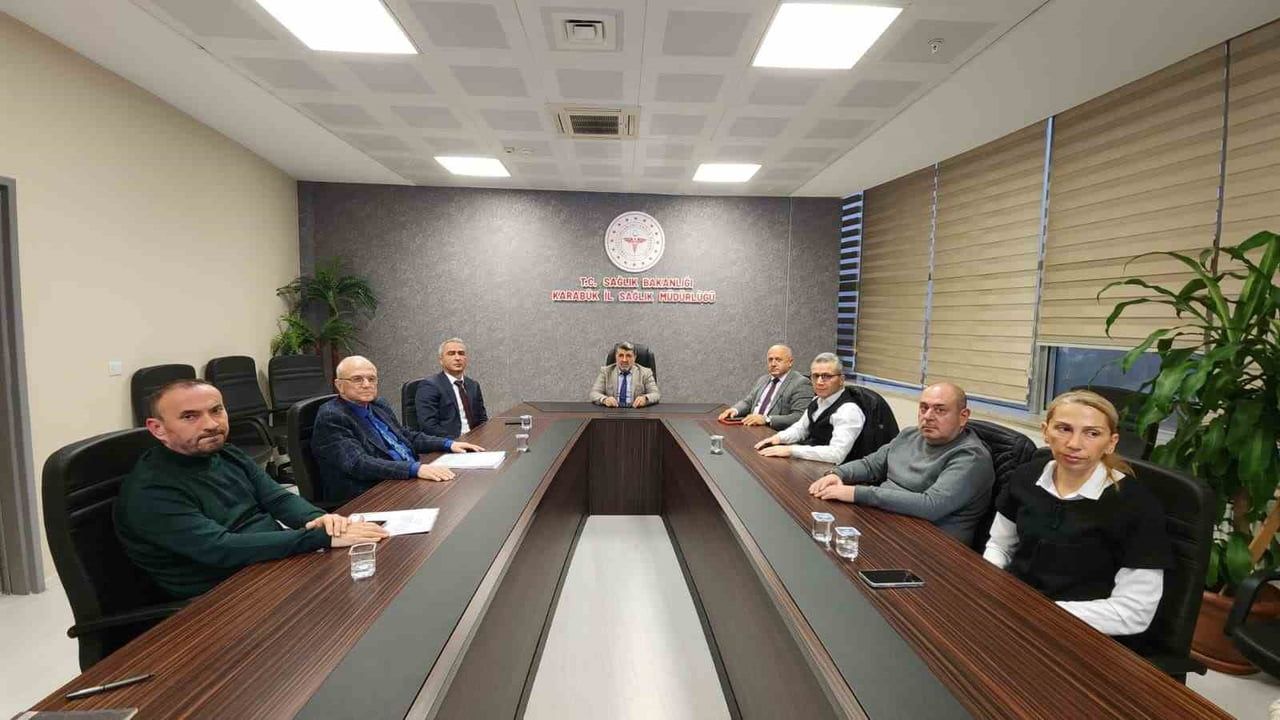 Karabük'te acil sağlık hizmetleri için ASKOM toplantısı düzenlendi