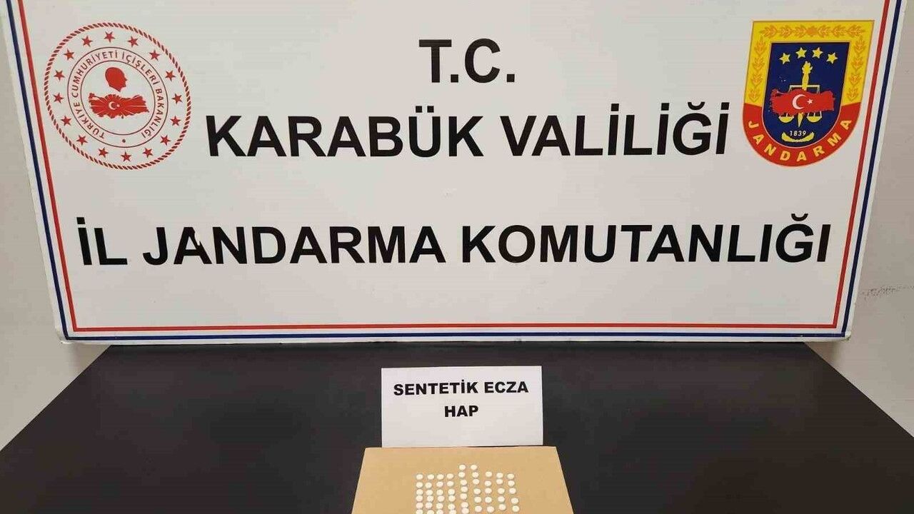 Karabük’te jandarma operasyonunda 3 gözaltı
