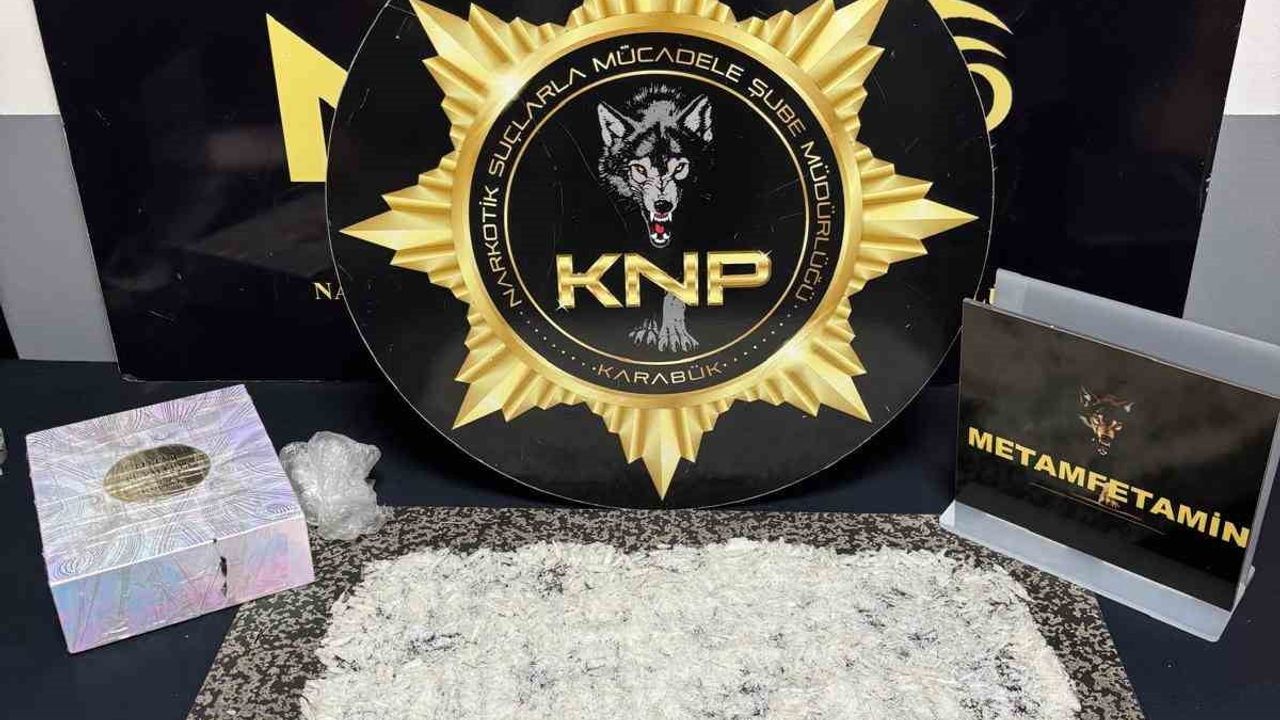 Karabük'te operasyon: 497,78 gram metamfetamin ele geçirildi, 1 tutuklama
