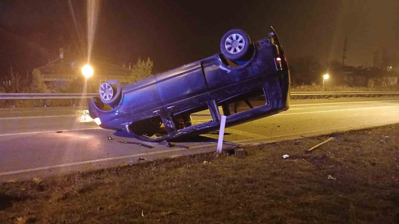 Karabük'te üç trafik kazasında 3 kişi yaralandı