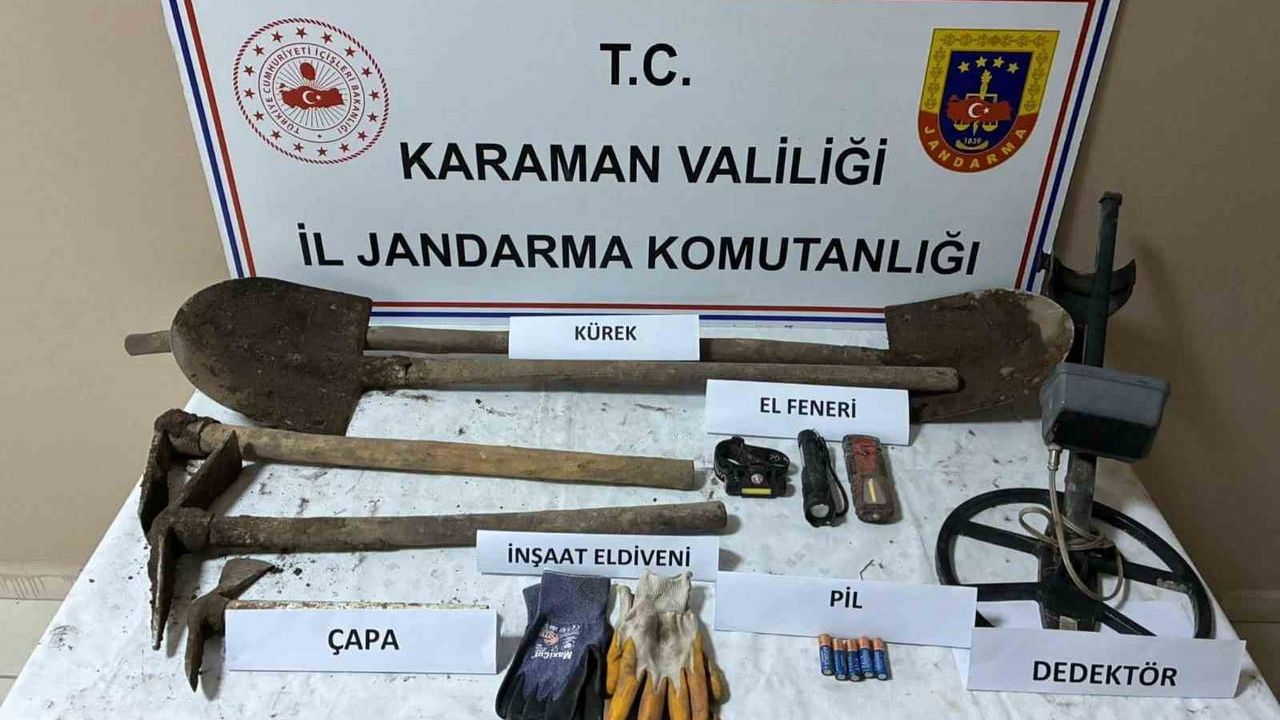 Karaman’da jandarma uygulamasında 11 kişi tutuklandı