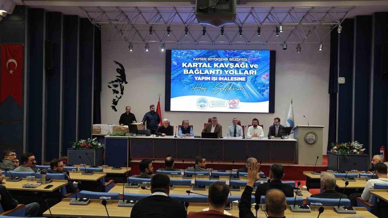 Kartal Kavşağı ve Bağlantı Yolları Projesi yapım ihalesi tamamlandı