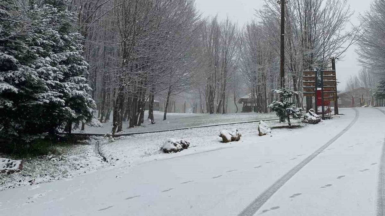 Kartepe'de Yoğun Kar Yağışı
