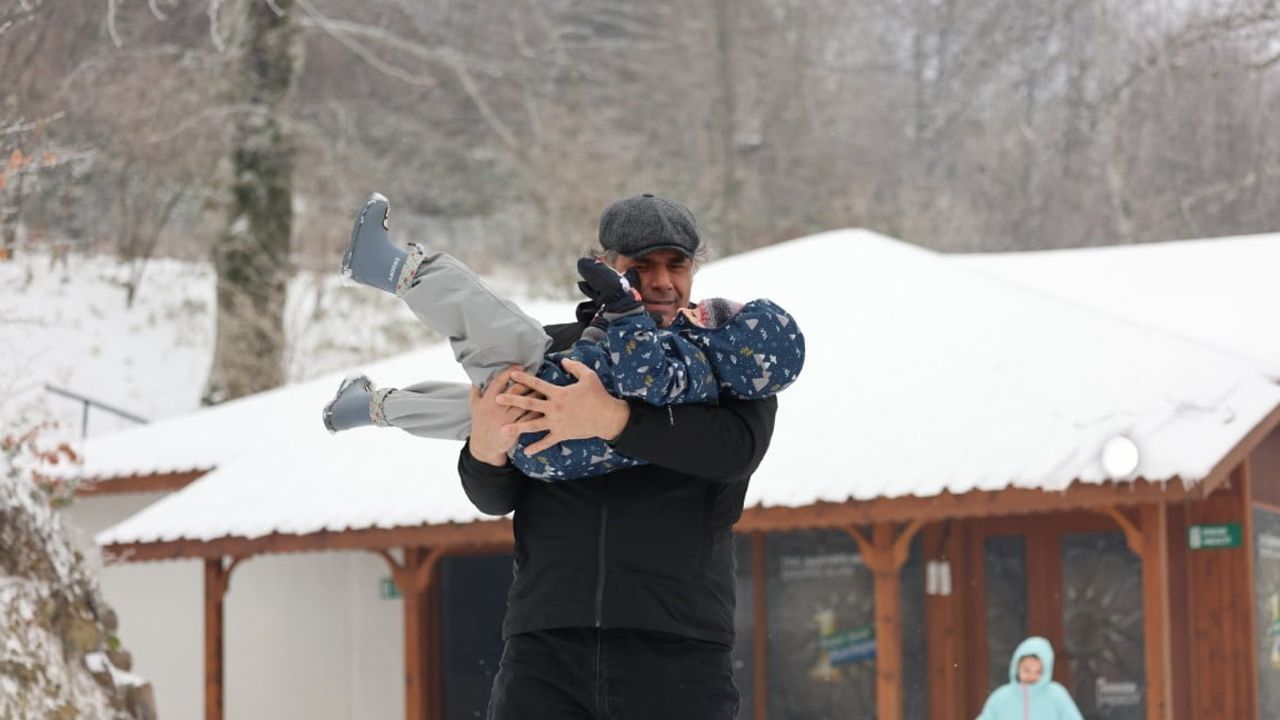 Kartepe Mesire Alanı Kışın Ziyaretçi Çekiyor