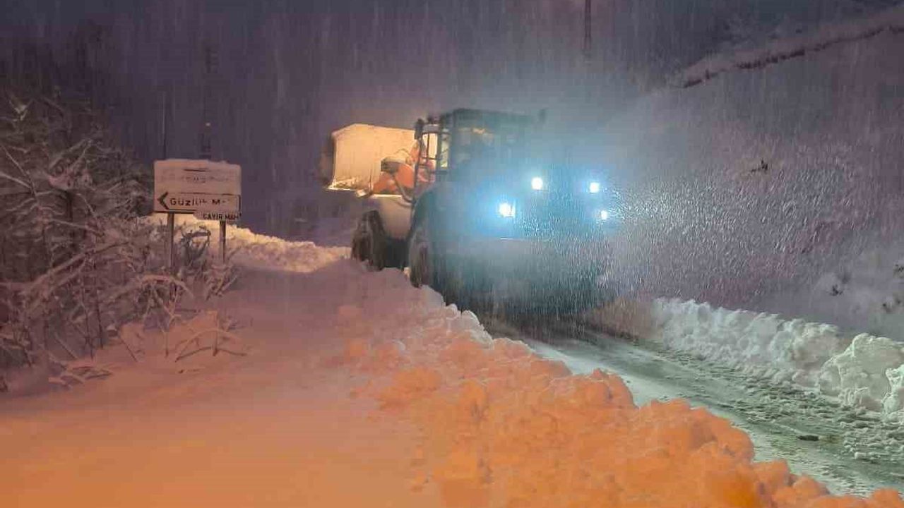 Kastamonu'da kapalı köy yolları 616'ya düştü