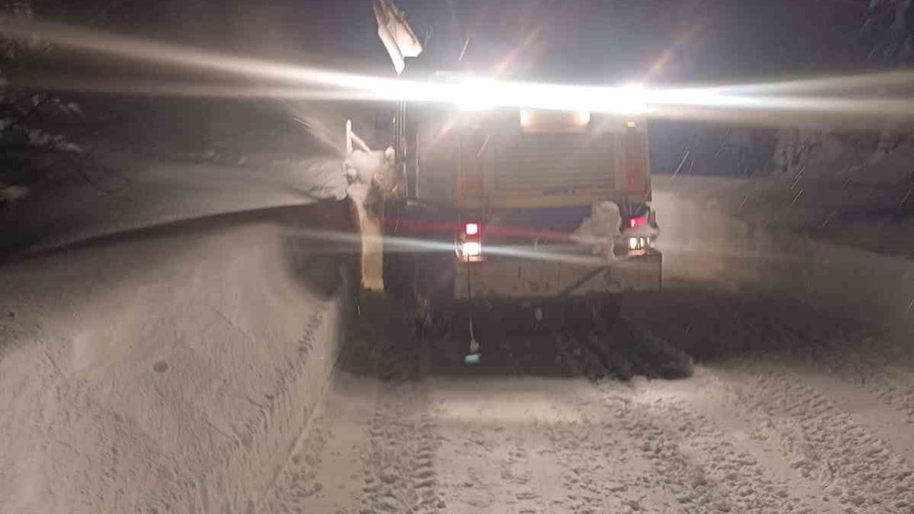 Kastamonu’da kapalı köy yolu sayısı 377’ye düştü
