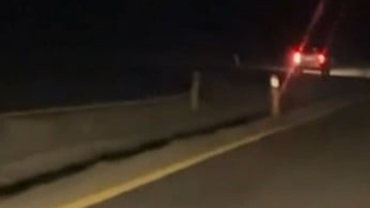 Kastamonu’da ters şeritte ilerleyen araç trafik güvenliğini tehlikeye attı