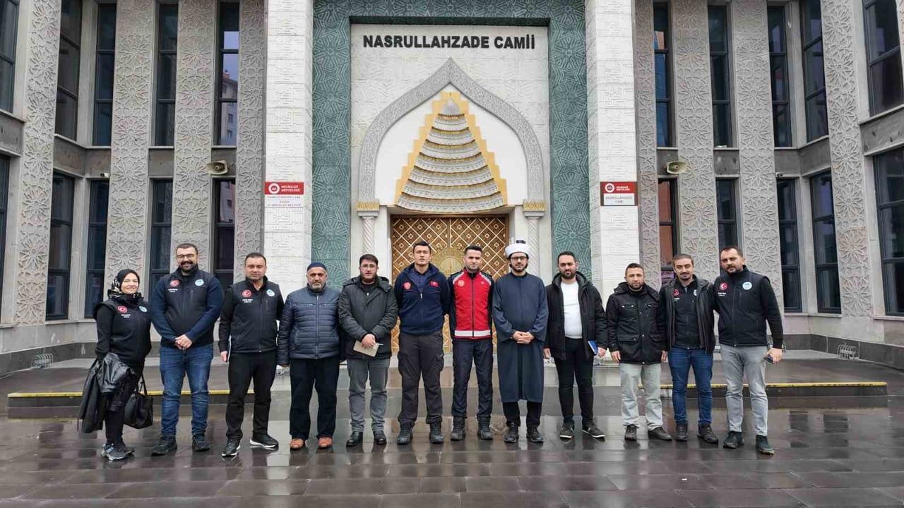 Kayseri Büyükşehir’den imamlara yönelik afet eğitimi içeren kamu spotu
