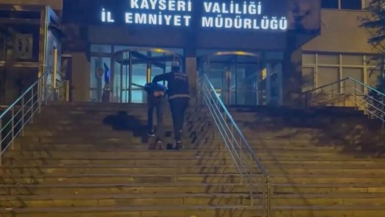 Kayseri'de 12 yıl 6 ay kesinleşmiş hapis cezası bulunan uyuşturucu taciri yakalandı