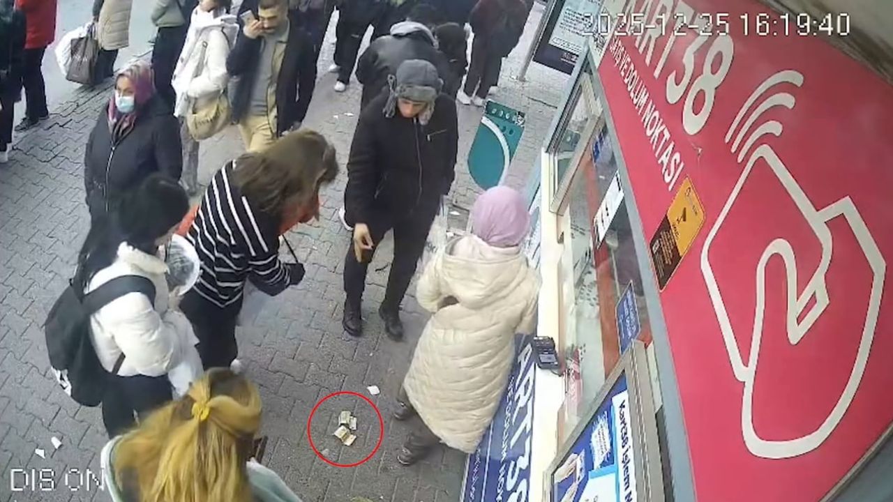 Kayseri'de düşürülen 250 Euro Kart38 ile sahibine ulaştı