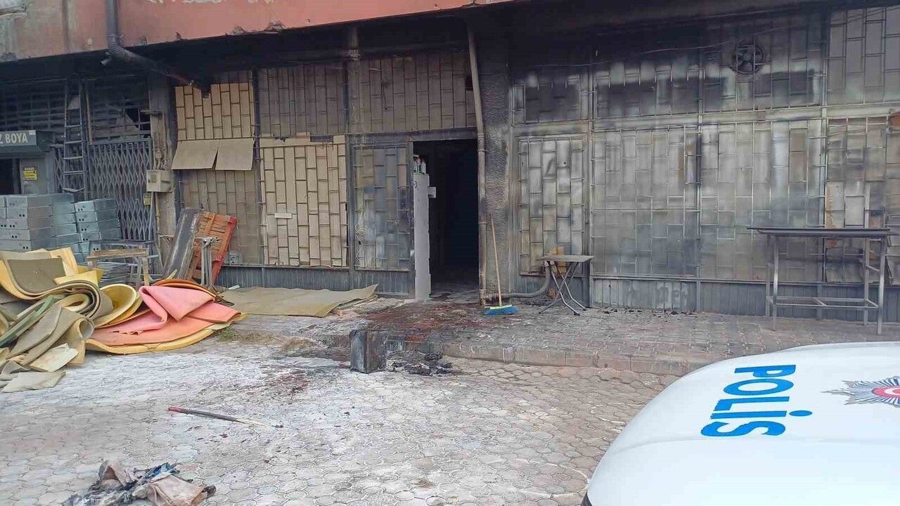 Kayseri'de tinerle soba yakma girişiminde kişi alev aldı