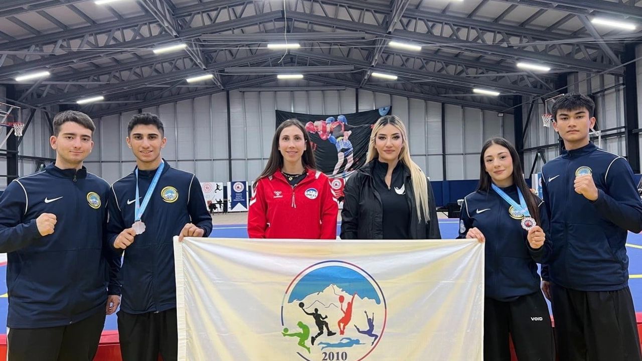 Kayseri Spor A.Ş., Yalova'da 2026 Türkiye Wushu Kung Fu'da 5 Altın Elde Etti