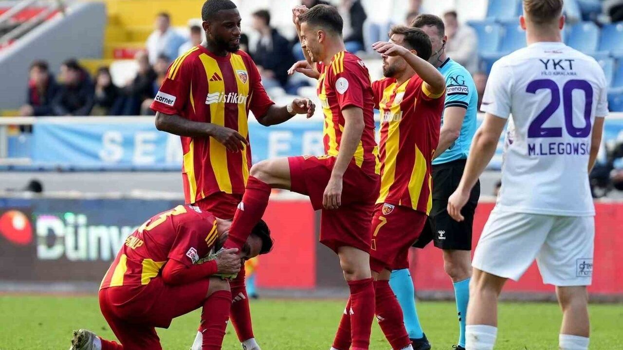Kayserispor son iki maçta yenilmezliğini sürdürdü
