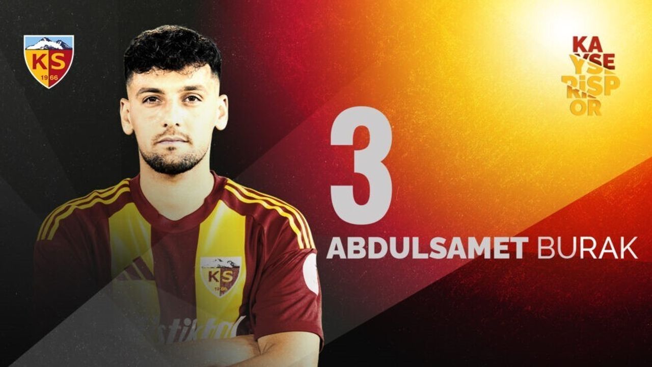 Kayserisporlu Abdulsamet Burak gözaltına alındı