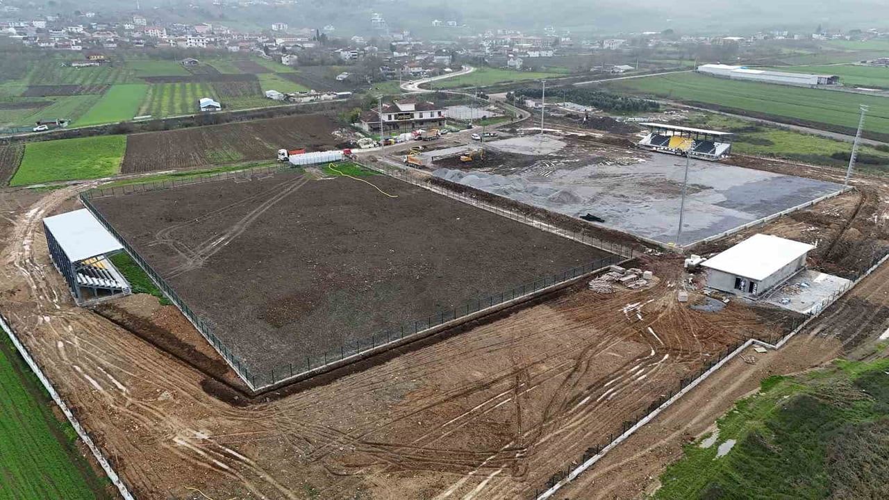 Kazımpaşa Spor Kompleksi'nde inşaat tamamlanma aşamasına geldi