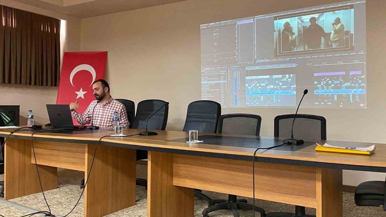 KBÜ'de 'Bilişimde Grafik ve Animasyon Teknikleri' eğitimi gerçekleştirildi