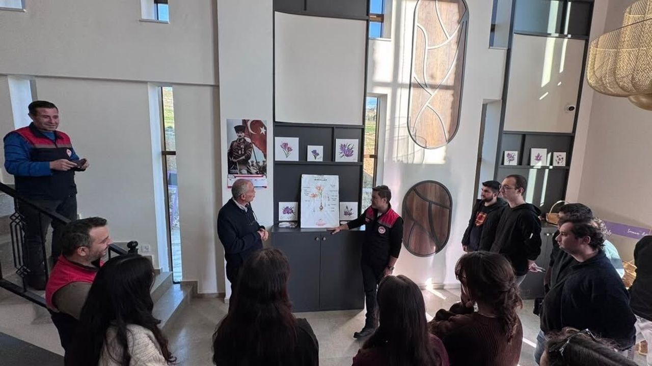 KBÜ, Safranova ile Gayza'da safranın sürdürülebilir üretimine bilimsel destek veriyor