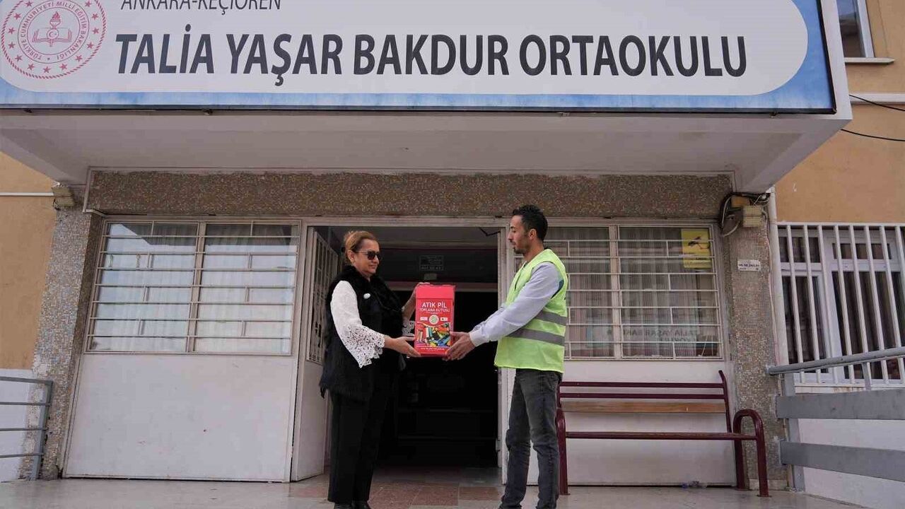 Keçiören’de geri dönüşüme büyük destek: 65 mobil merkezle 6 atık türü toplanıyor