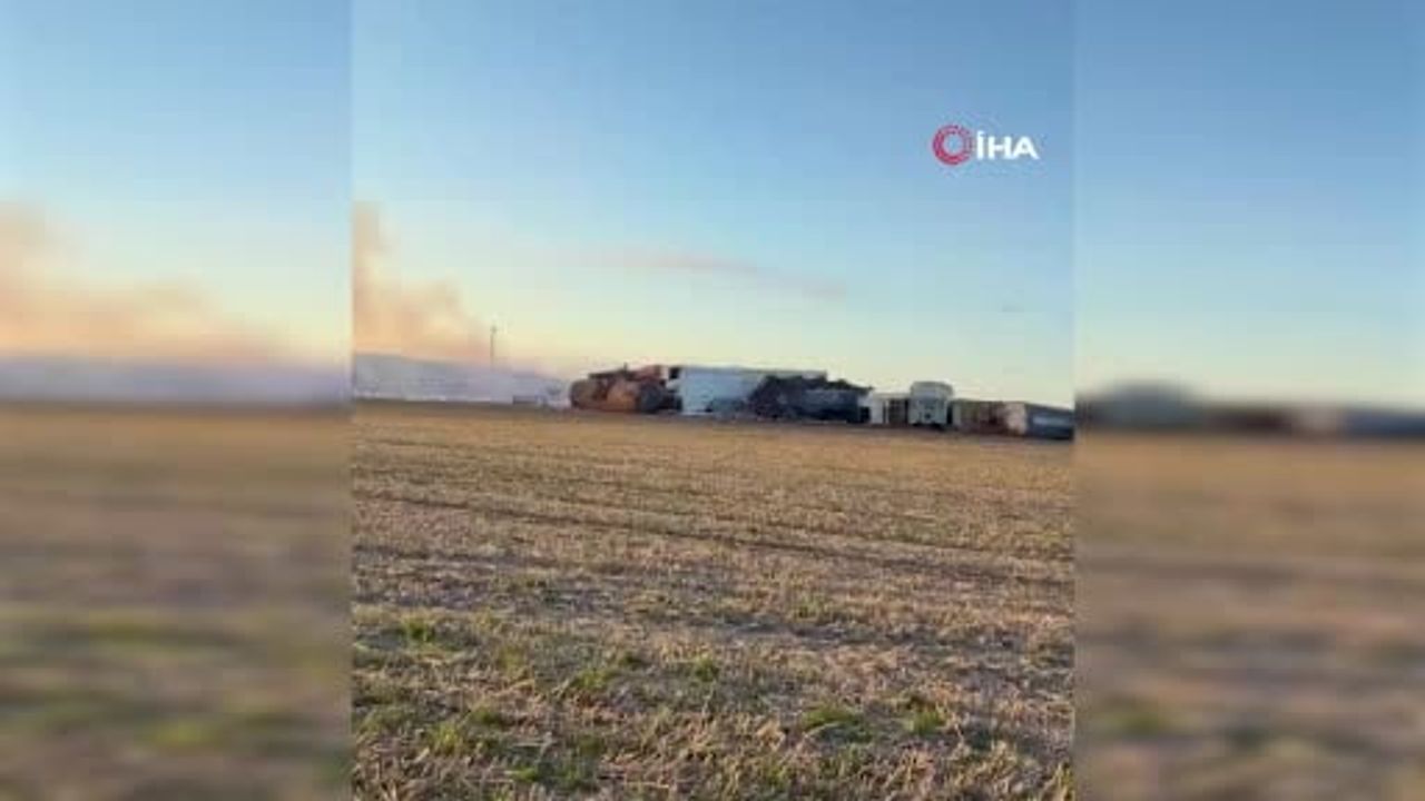 Kentucky'de kükürt yüklü tren raydan çıktı — 31 vagon devrildi