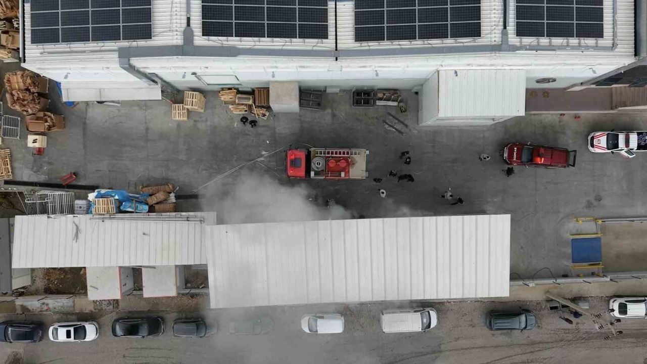 Kırıkkale OSB’de ikinci fabrika yangını kontrol altına alındı