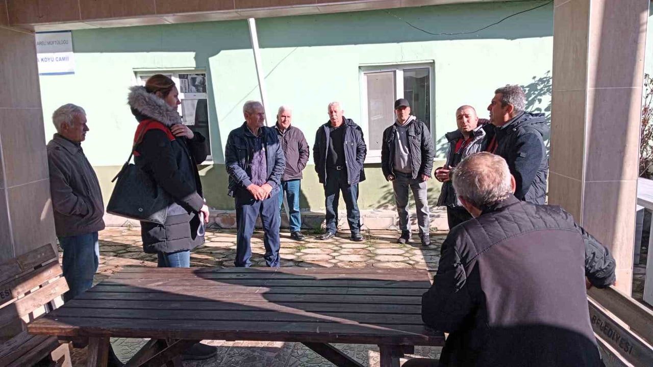 Kırklareli’de köy çiftçilerine aşılama, sulama ve destekleme bilgilendirmesi